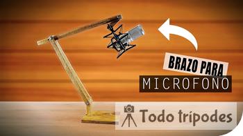Tripode Microfono Casero